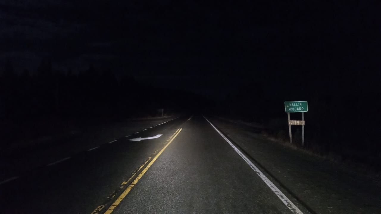 Precaución en la Ruta 40: niebla y calzada húmeda entre El Bolsón y ...
