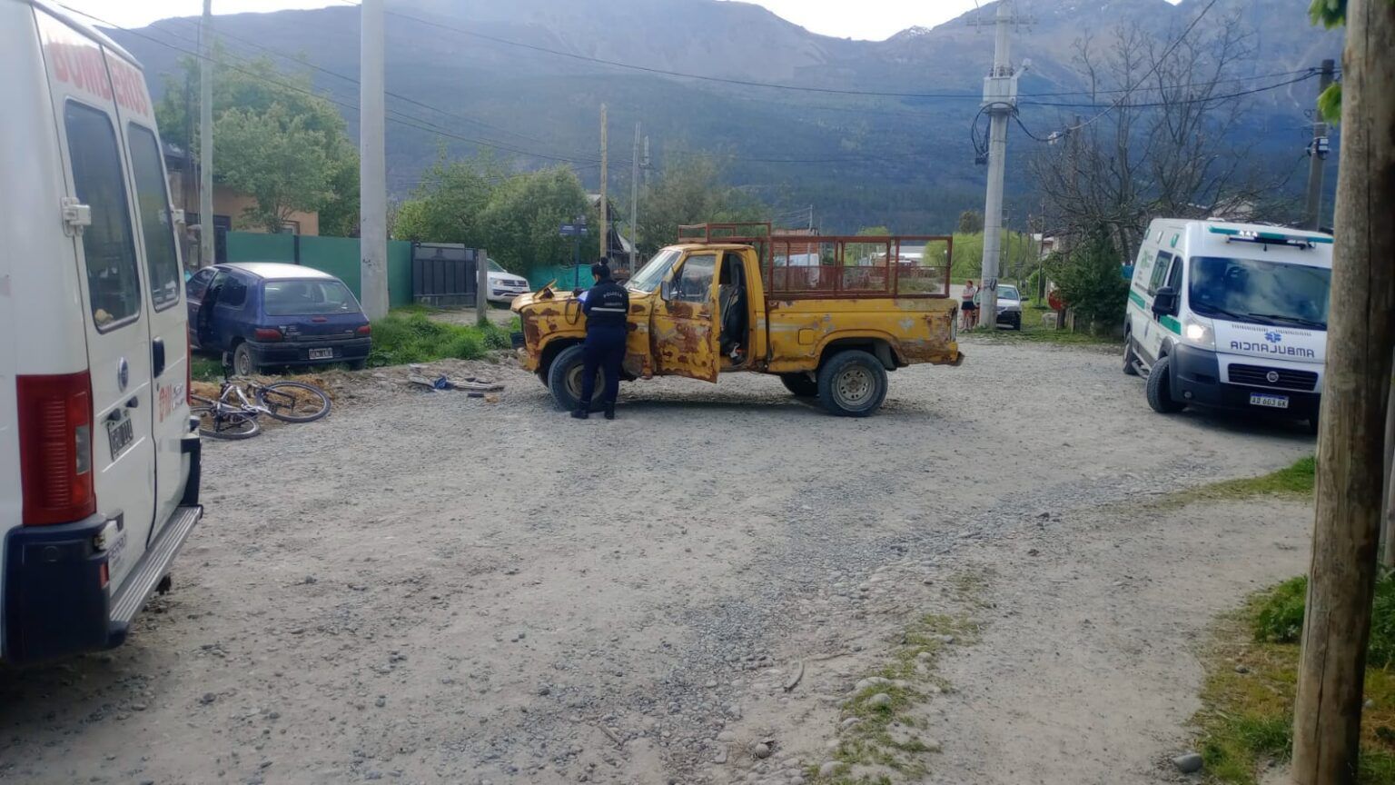 Accidente en barrio Usina: una mujer embarazada y un menor fueron ...